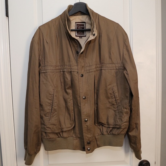 Vintage Christian Dior brown light jacket - Picture 1 of 3